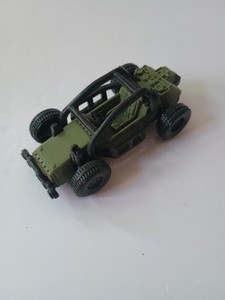 Vtg 1996 Military DUNE BUGGY Army WWII Plastic 1:64 Toy Action Figures