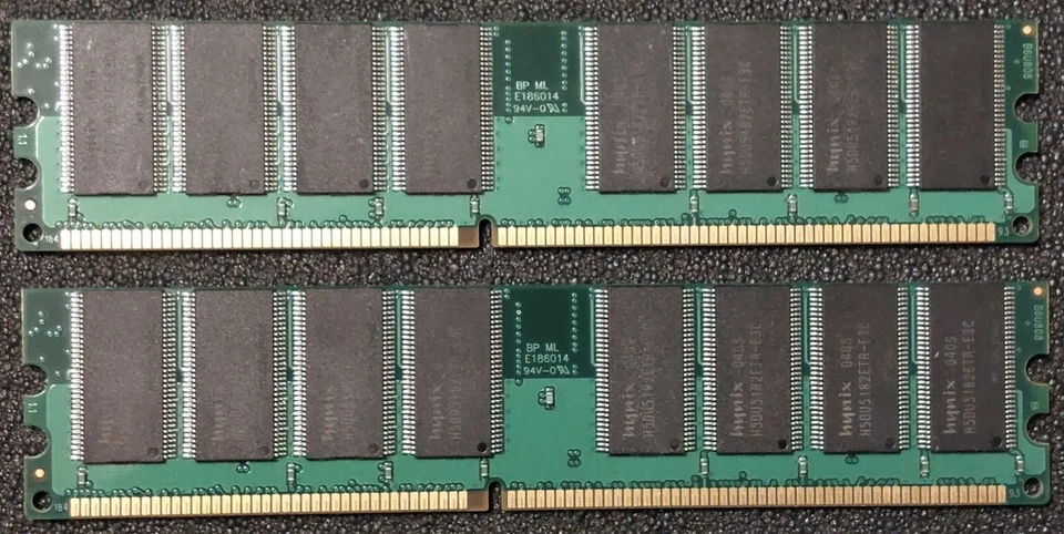 PATRIOT (2x1GB) Kit PSD2G400K DDR1 PC-3200 CL3 PC Memory - Image 2 of 2