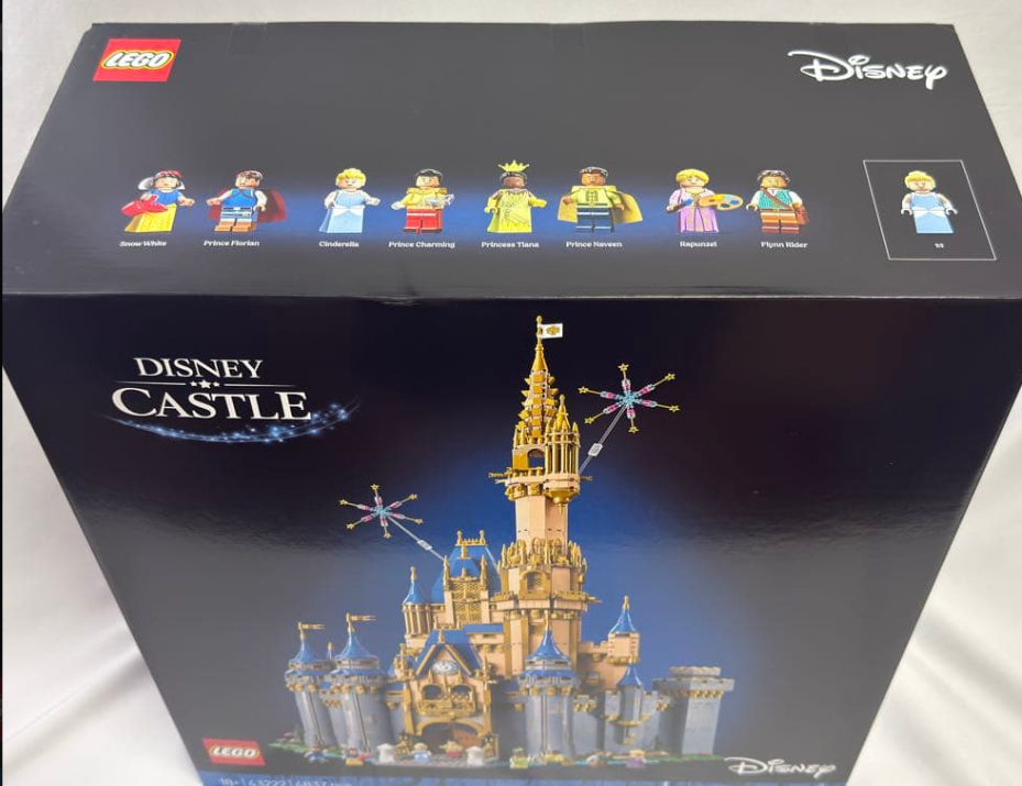 LEGO 43222 The Disney Cinderella Castle 4837 pcs for Age 18+ New