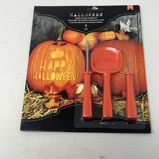 Halloween Pumpkin Carving Kit with Phrases 9 Piece