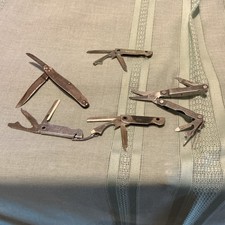 Leatherman Micra Multi-Tool Lot, Metallklinge & Griff, 5 Stück