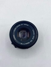 Canon FD 50mm f/1: 1.8 Camera Lens - Black