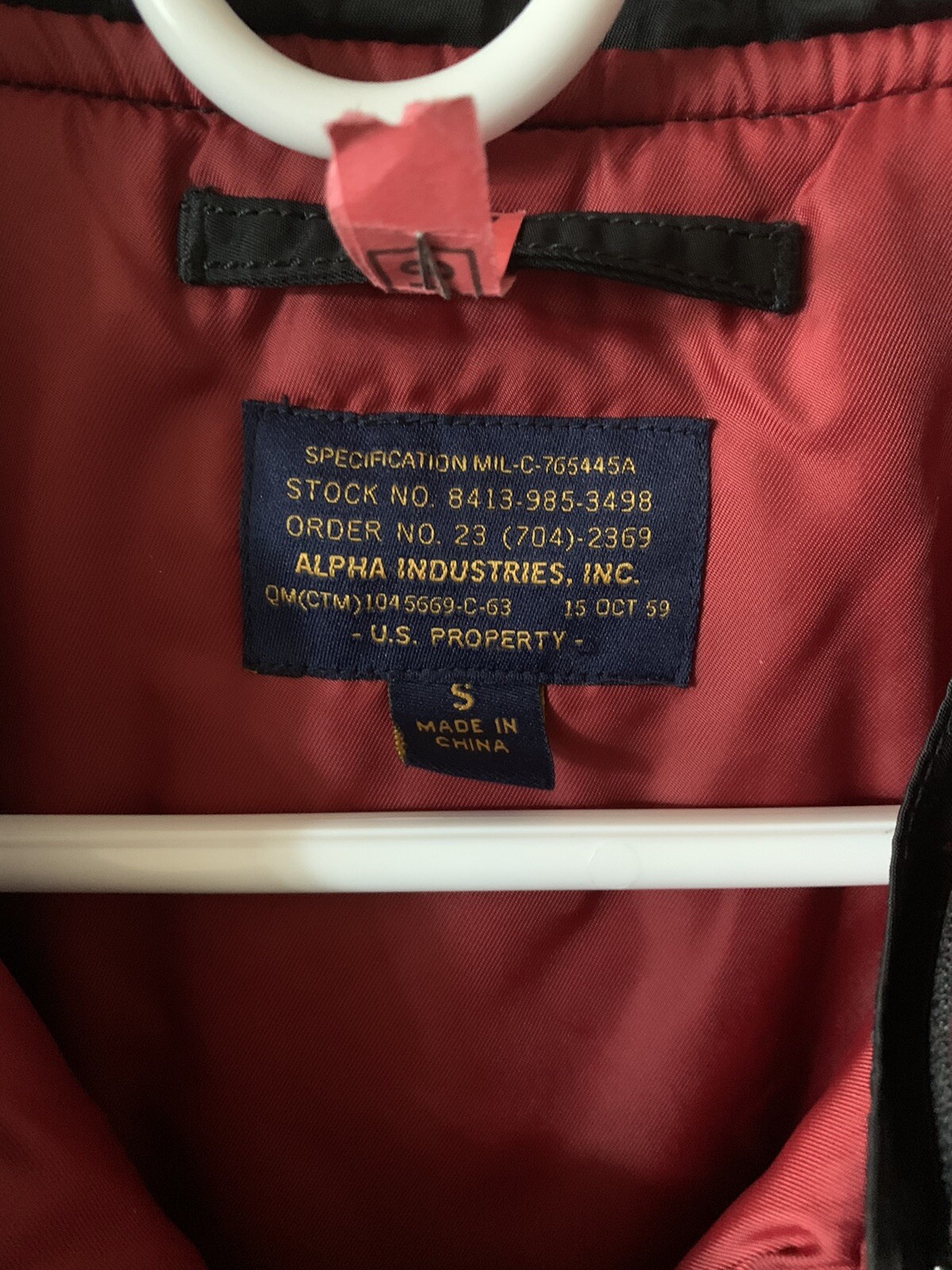 alpha industries flight jacket small - image 4