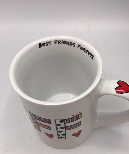 Lorrie Veasey Our Name Is Mud BFF Mug "Best Friends Forever" Ceramic Cup - Picture 6 of 8