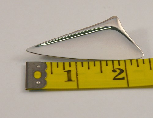Georg Jensen Sterling Silver Modernist Abstract Pin Brooch 327 Henning Koppel - Picture 2 of 5