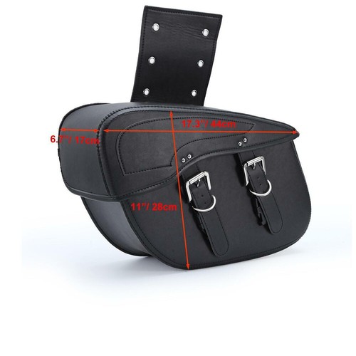 Bolsas de silla de montar alforja equipaje para Honda VTX 1800 N 1800R VTX1800C VTX 1300 1300C - Imagen 12 de 12