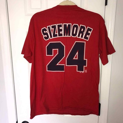 Cleveland Indians Sizemore #24 M - Picture 4 of 5