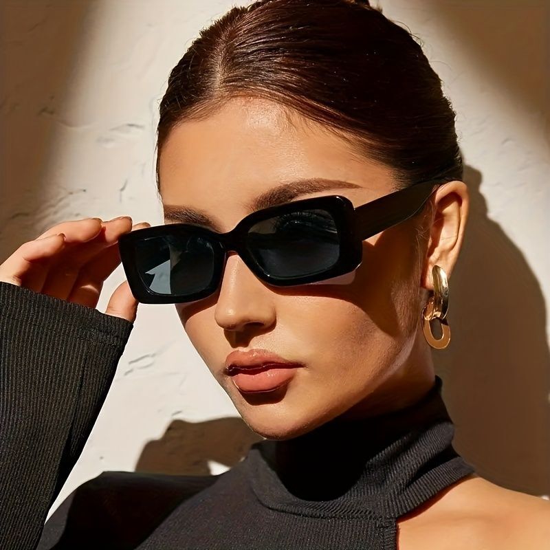 ?New Rectangle Sunglasses for Women Fashion Sunglasses UV400 Protection Amazon.com: JUSLINK Rectangle Sunglasses for Women Trendy  main image 3