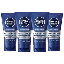 NIVEA MEN Maximum Hydration Face Lotion, Face Lotion with Broad Spectrum SPF 15