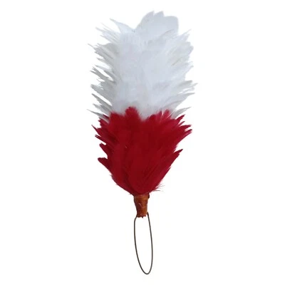 PRINCE MUSIC 6-Inch Scottish Glengarry Cap Feathers Hackles for Fly Tying, Crafting