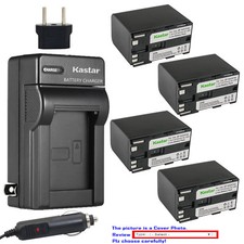 Kastar Battery AC Charger for Canon BP-970G BP-945  Canon Optura Optura Pi