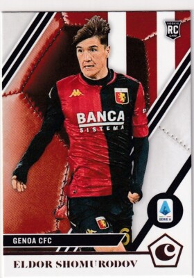 2020-21 CHRONICLES RC ELDOR SHOMURODOV GENOA CFC ROOKIE NK2082
