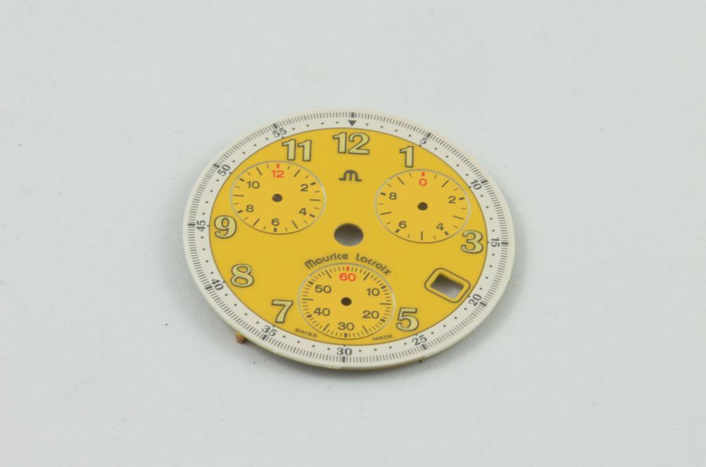 MAURICE LACROIX ZIFFERBLATT DIAL CRONEO QUARZ CHRONO HERREN UHR