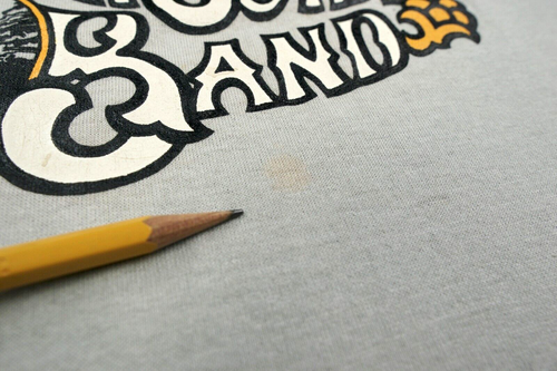 T-shirt vintage Jack Daniel's Whiskey grande fascia cornetto argento anni 80 Tennessee - Foto 7 di 12