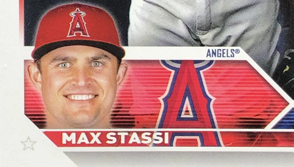 2023 Topps Series One Baseball Max Stassi GOLDEN MIRROR SSP No. 85 📈📈 - Image 3 of 4