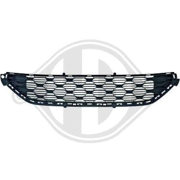 Diederichs LüFtungsgitter StoßFäNger Unten Vorne FüR CitroëN C3 II Sc_ 4006145-image