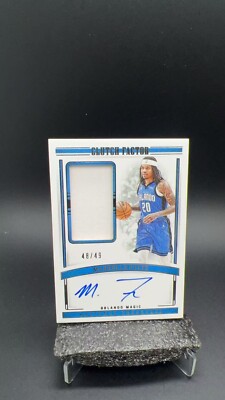 2023-24 National Treasures Markelle Fultz Clutch Factor Auto /49 #2742 AL