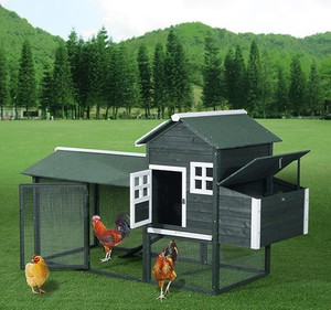 Details About Chicken Coop 84 Wooden Backyard Nest Box House Hen Poultry Wood Hutch Nesting