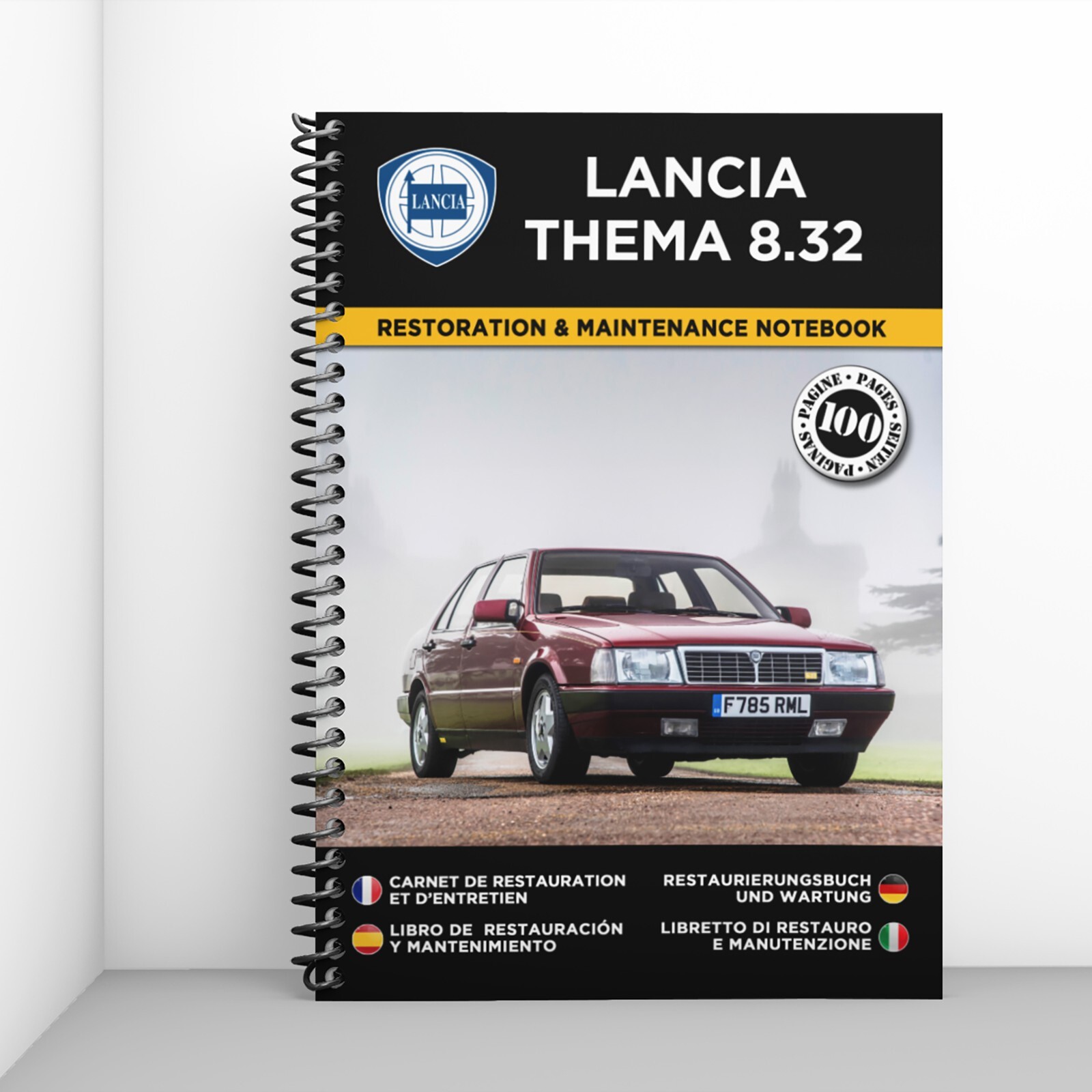 Valorisez votre Lancia Thema 8.32 avec ce carnet de restauration complet contre l'absence d'historique