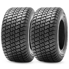 Set 2 18x8.5-8 Lawn Mower Tires 18x8.5x8 4Ply Heavy Duty Tubeless Replacement