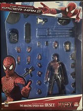New MEDICOM TOY MAFEX NO.004 THE AMAZING SPIDER-MAN 2 DX SET Action Figures