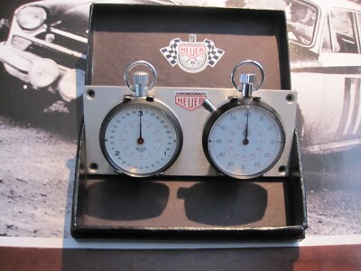 HEUER STOPWATCH PANEL, Porsche, Jaguar, Morgan, Mini