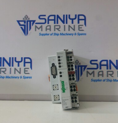 WAGO 750-333 FIELDBUS COUPLER PROFIBUS