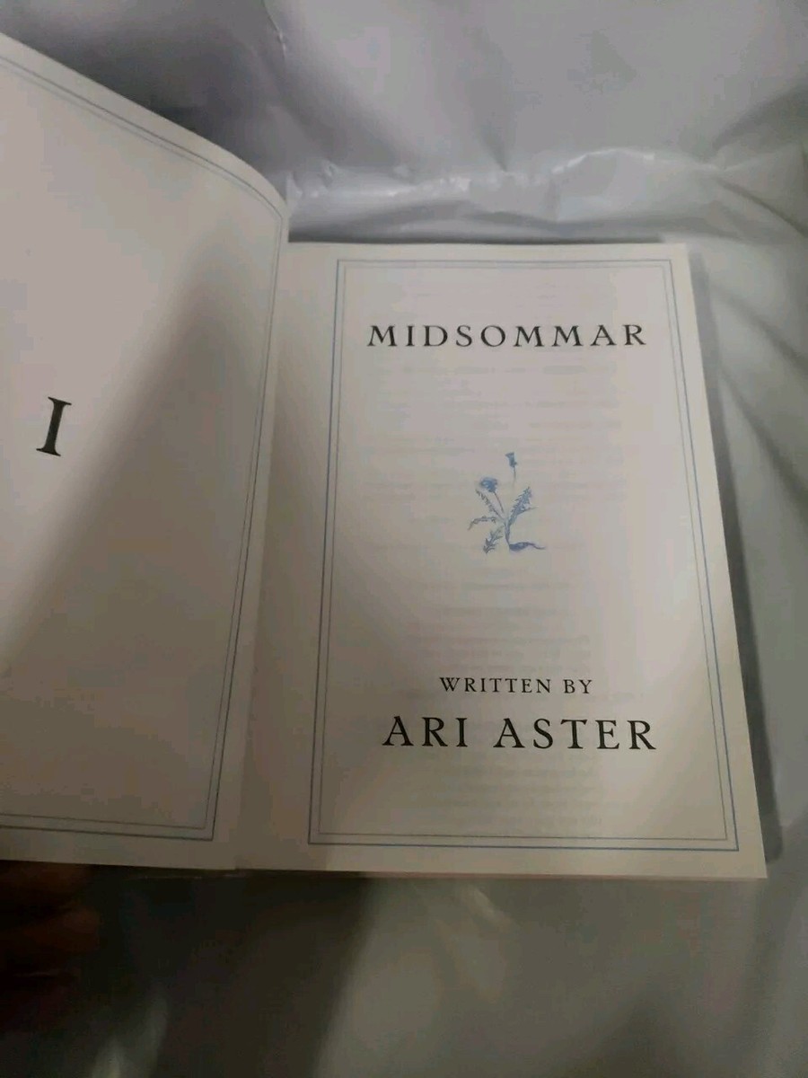 A24 Midsommar ScreenPlay Book 010 Limited Edition Ari Aster