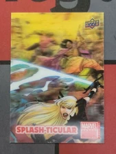 2020-21 Upper Deck Marvel Annual #S3 Empyre X-Men Page 10 Splash-Ticular 3D Card