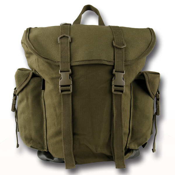 Neu Mfh JäGer Rucksack 25 L Oliv FüR Camping Outdoor Survival Bushcrafting Jagd-image
