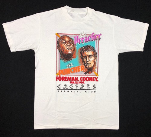 George Foreman Vs Gerry Cooney T-shirt For men Women All Size S-234XL US818 - 第 1/2 張圖片