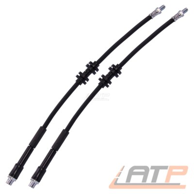 2x BREMSLEITUNG BREMSSCHLAUCH VORNE VORDERACHSE FÜR BMW 1-ER E8 3-ER E9 Z4 E89