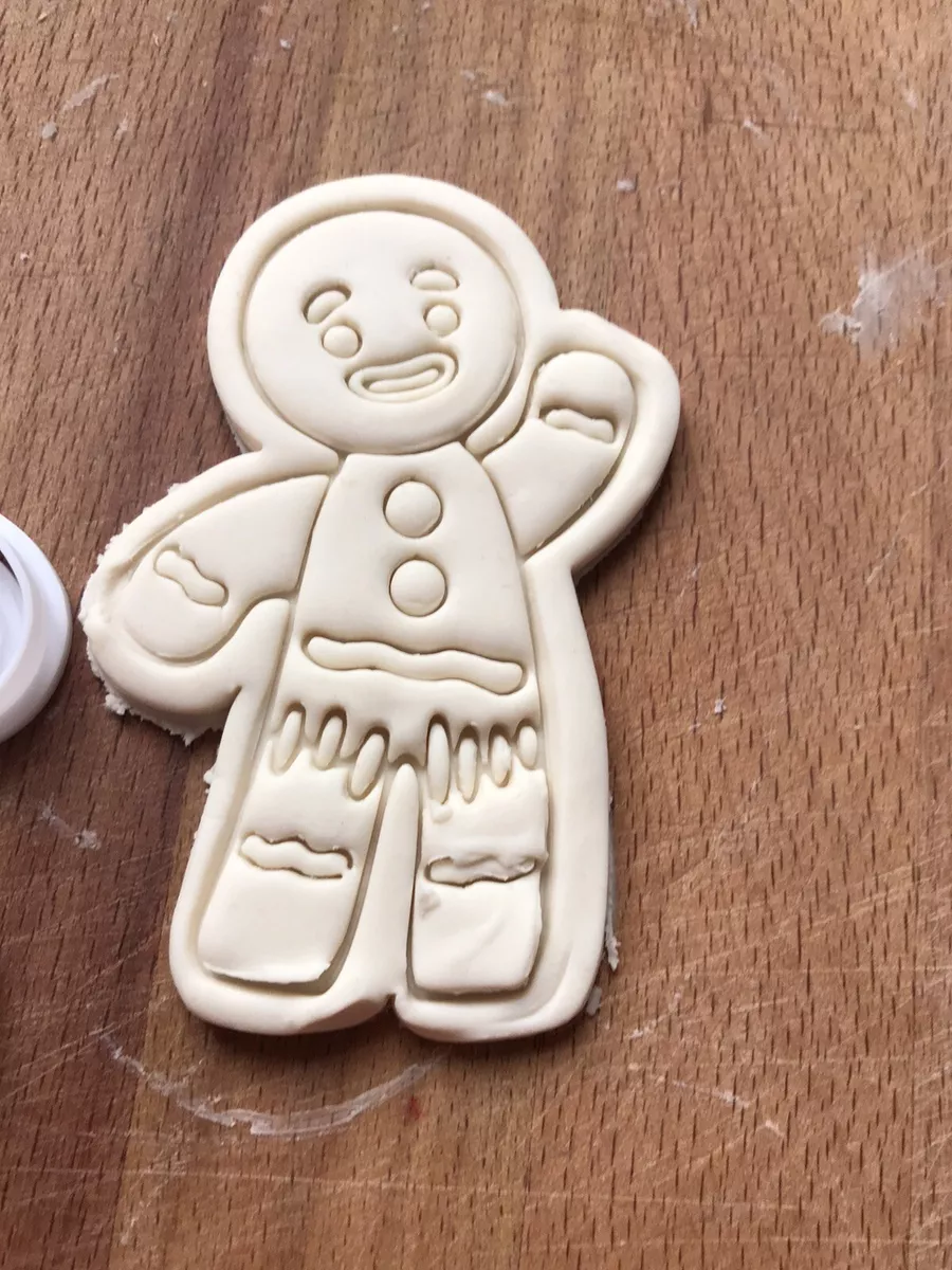 STL file Gingerbread man - Shrek - Cookie cutter - Fondant 👨・3D printing  idea to download・Cults