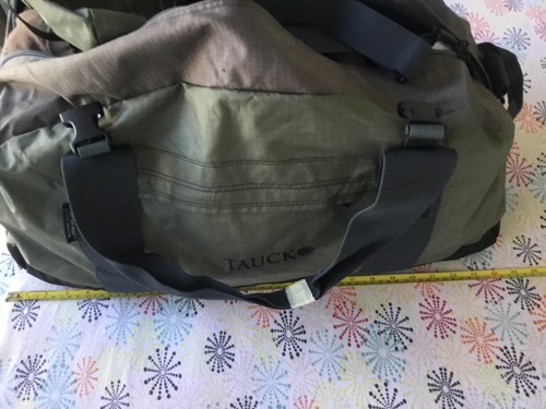 Eagle Creek TAUCK MEDIUM Green No Matter What Duffle Duffel Bag Carry On w Strap - Picture 7 of 9