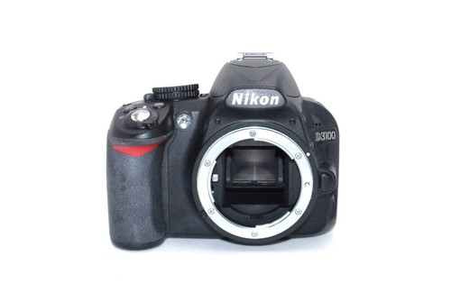 Nikon D3100 14.2MP Digital SLR Camera Only Body Japan Excellent F/S - Picture 2 of 8