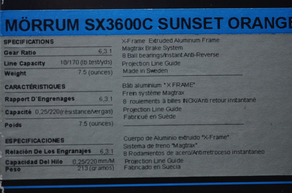 ABU Multirolle Ambassadeur Mörrum SX3600C - Angel-Bär Online