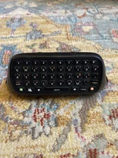OEM Official Microsoft XBOX 360 Black Keyboard Chatpad Controller Attachment