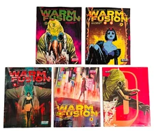 SET OF 5 WARM FUSION #1 BARRETT 1:50/ ADLARD 1:25 / 1:10/ A/ B VARIANTS DSTLRY