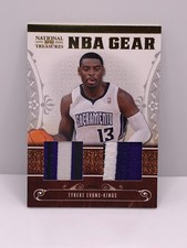 Tyreke Evans 2010-11 National Treasures NBA Gear Prime Dual Jersey Patch #15/15