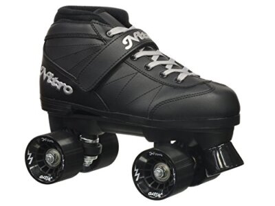 Epic Skates Super Nitro Indoor/Outdoor Quad Speed Rollschuhe Erwachsene 8 sch...