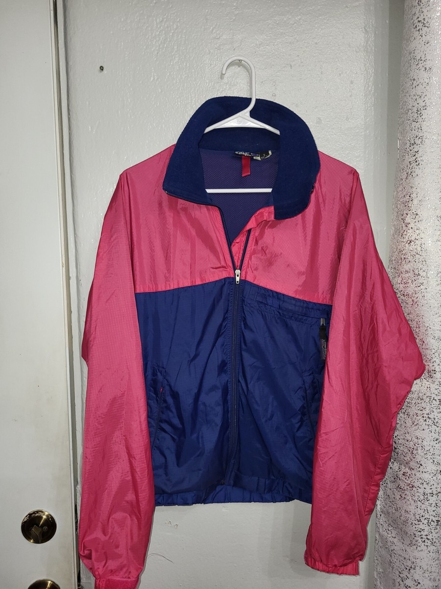 ジャケット・アウター 90sPatagonia Shelled Capilene Jacket VTG Patagonia SHELLED CAPILENE Jacket Small 90s Pink Navy Blue