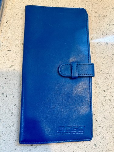 GOGO WORLDWIDE VACATIONS Geldbörse blau Reisepass oder Papiere + Kofferanhänger - NEU! - Bild 2 von 11