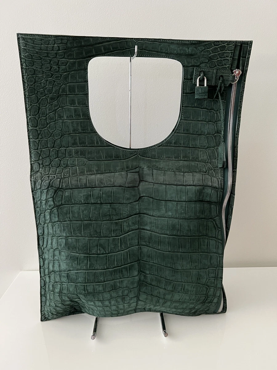 Grey suedette padlock side slouch bag sales