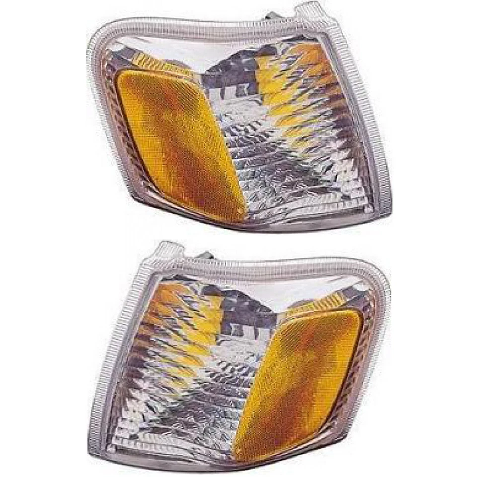 Par de luces de esquina de señal Trac para Ford Explorer Sport 2001 02 03 04 2005 Foto 2 de 4
