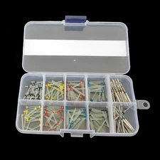 160 PCS Dental Glass Quartz Fiber Post Single Refilled Package Free 32 PCS Drill