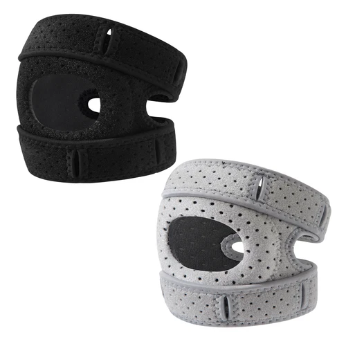 Knee Brace Support Neoprene Patella Stabilizing Compression Straps Adjustable - Bild 2 von 14