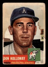Don Kolloway 1953 Topps #97 Philadelphia Athletics Pr