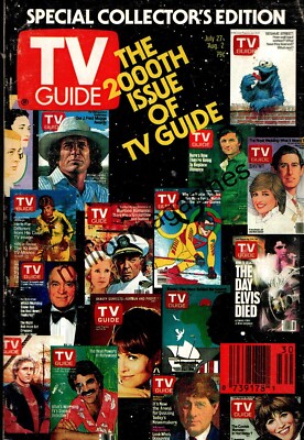 1991 TV Guide July 27 - 2000th Issue - photos, fads, flops, fashions Recap
