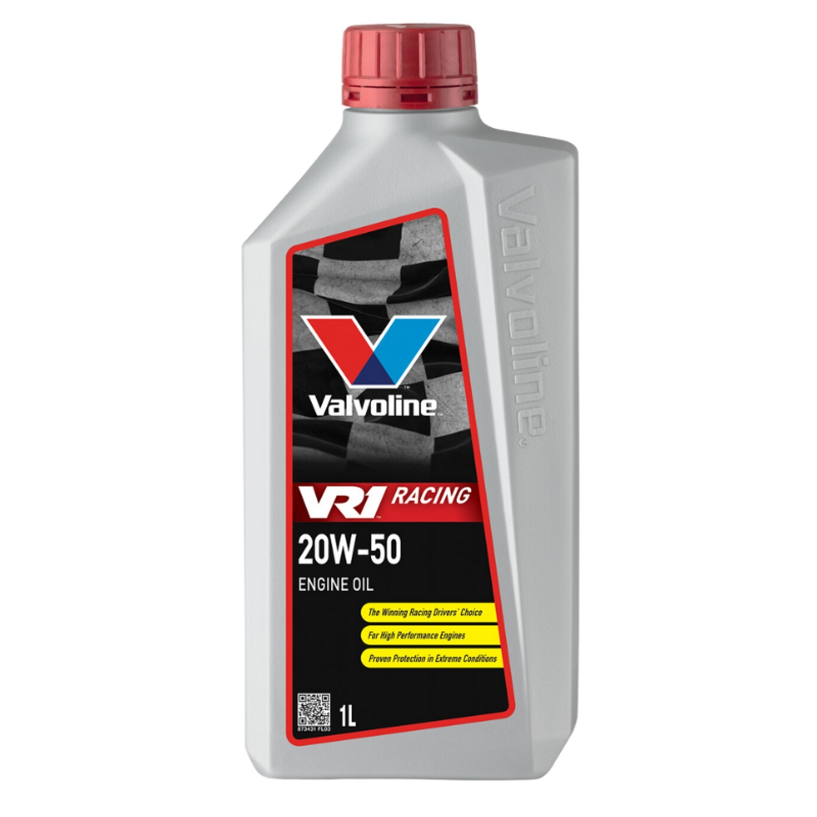 Valvoline Vr1 Racing 20W50 High Performance Engine Oil Wear Resistant 1 Litre