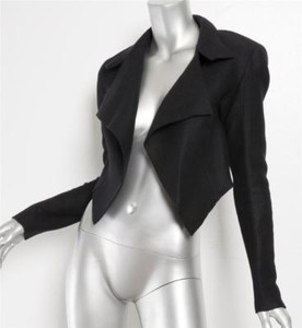 Nuovo Giacca Spesso 2 Corto Moderno Collezione Lana Feltro Klein Nero Calvin qRwvFOF